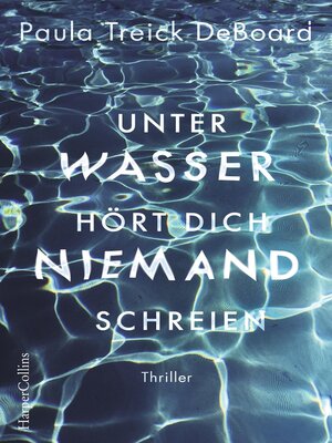 cover image of Unter Wasser hört dich niemand schreien